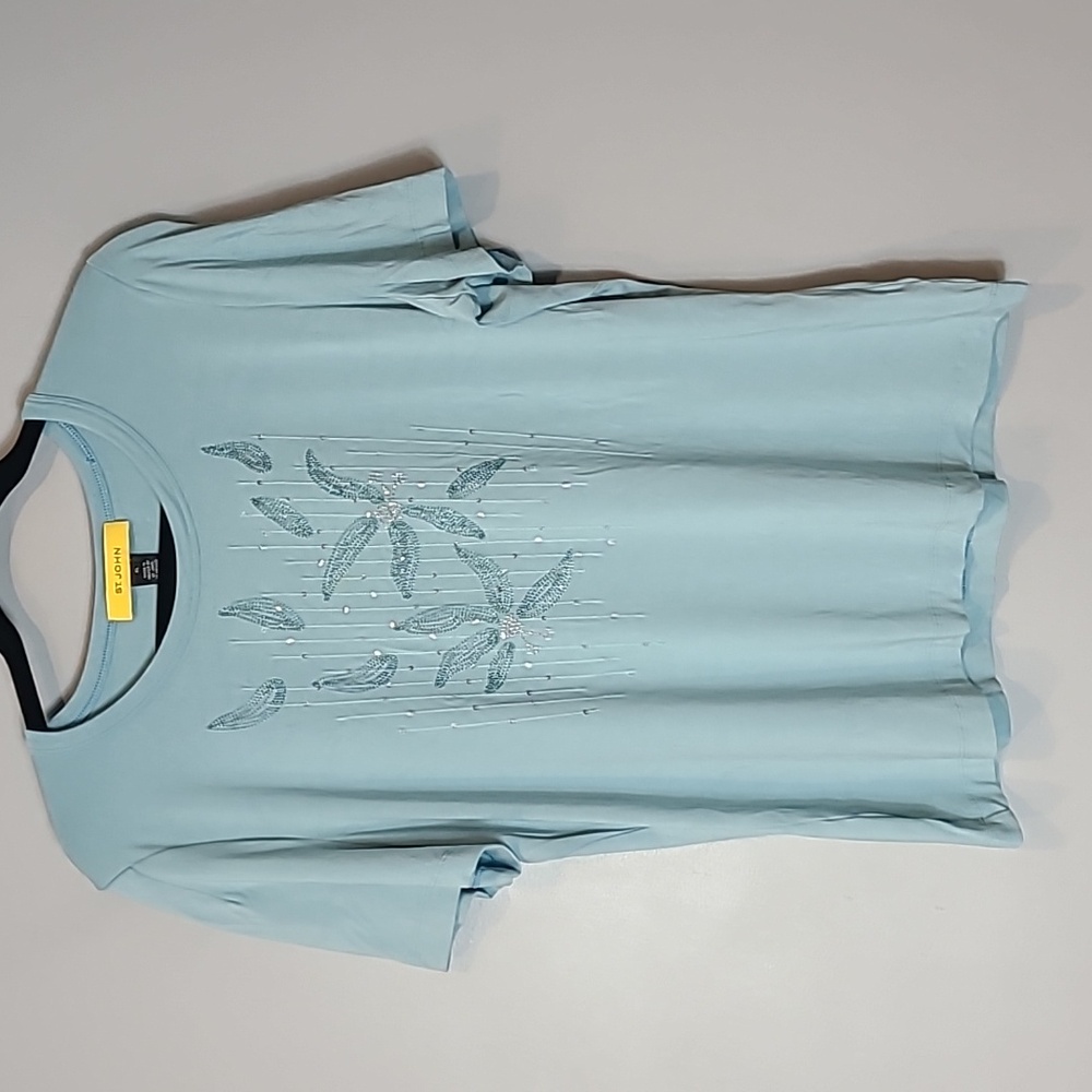 St. John Blue Women's Top